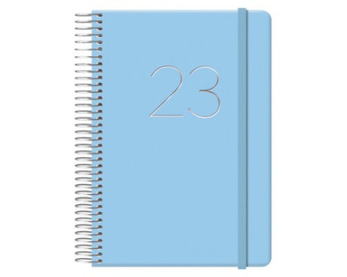 AGENDA 2025 GLOSS DÍA PÁGINA 12,5 X 18 CM AZUL DOHE 12572 - 25 (Espera 4 dias)